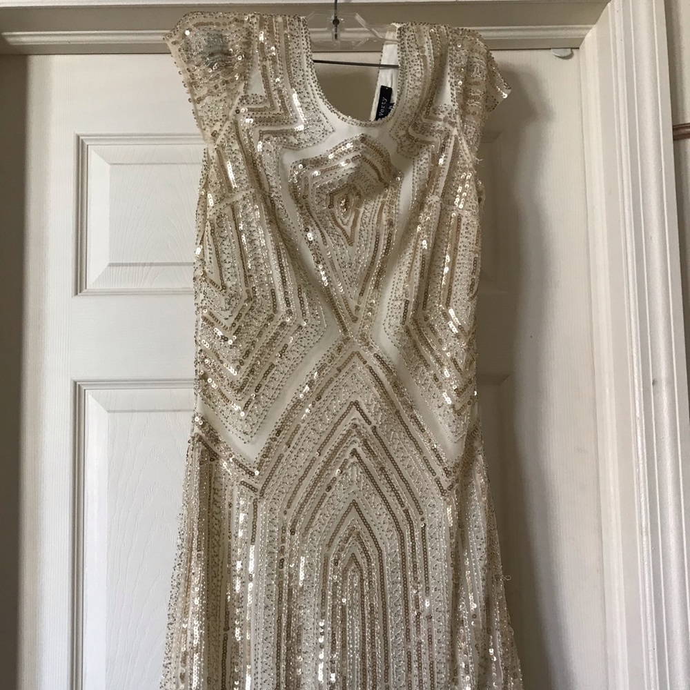 Verty Beaded Dress. View 4
